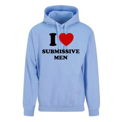 I Love Submissive M.E.N Unisex Surf Hoodie