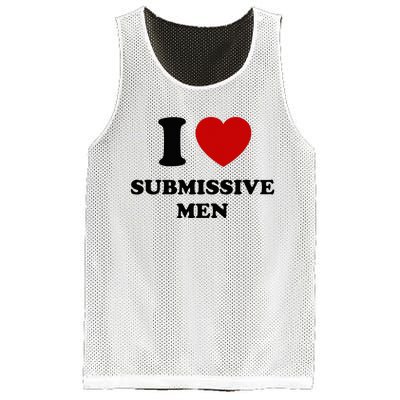 I Love Submissive M.E.N Mesh Reversible Basketball Jersey Tank