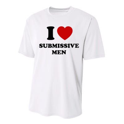 I Love Submissive M.E.N Performance Sprint T-Shirt