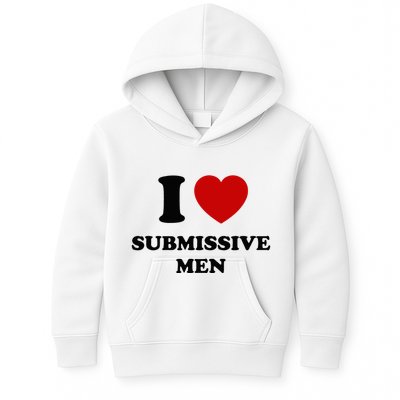 I Love Submissive M.E.N Kids Hoodie