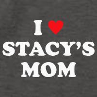 I Love Stacy's Mom Heart Hot Funny Meme Vector Backpack