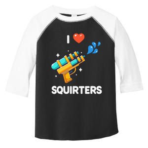 I Love Squirters Toddler Fine Jersey T-Shirt