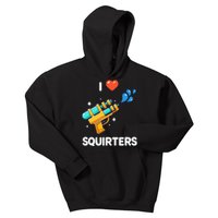 I Love Squirters Kids Hoodie