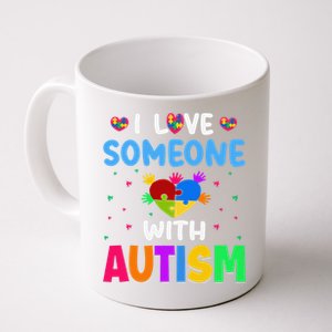 I Love Someone With Autism Gift Coffee Mug