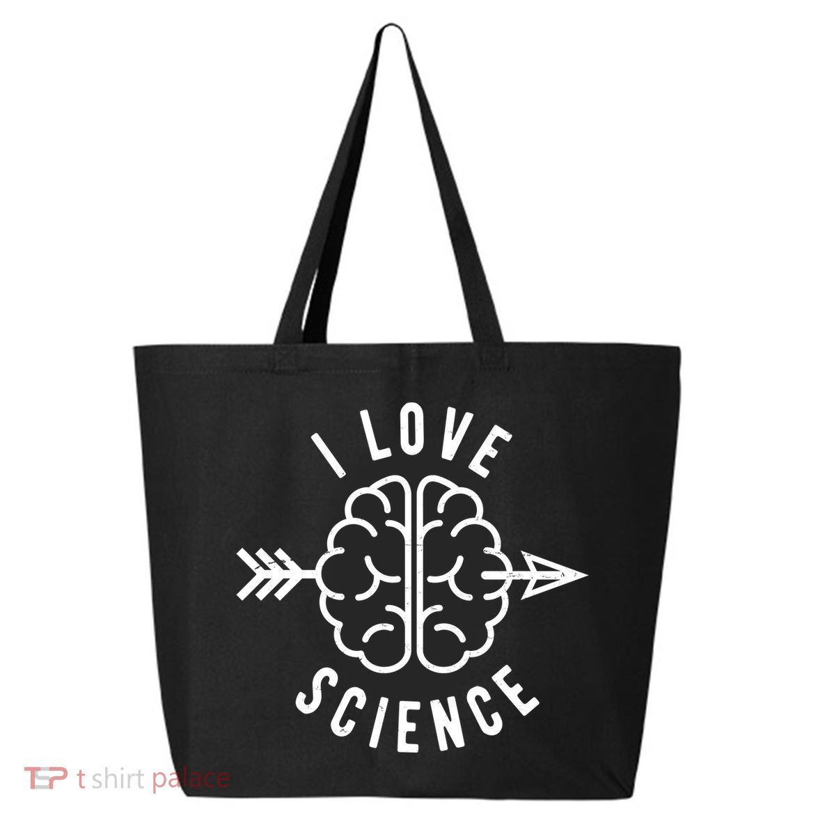 I Love Science Brain 25L Jumbo Tote
