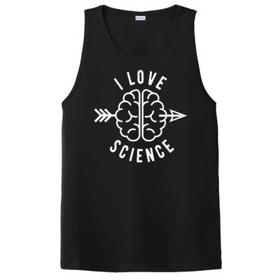 I Love Science Brain PosiCharge Competitor Tank