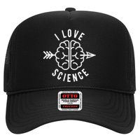 I Love Science Brain Trucker Hat