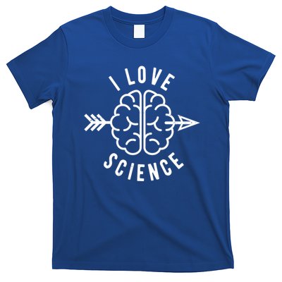 I Love Science Brain T-Shirt