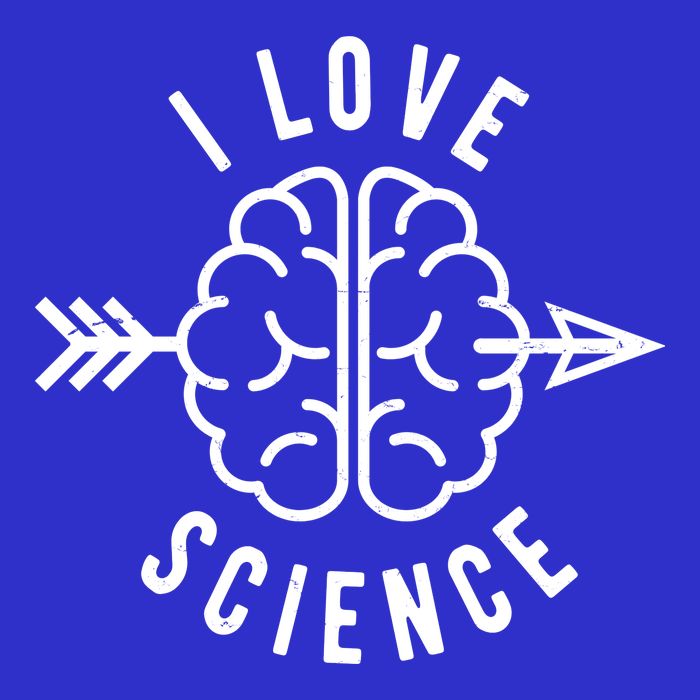 I Love Science Brain Womens Tank Top