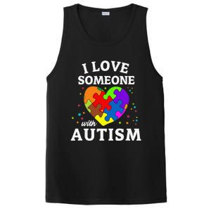 I Love Someone With Autism PosiCharge Competitor Tank