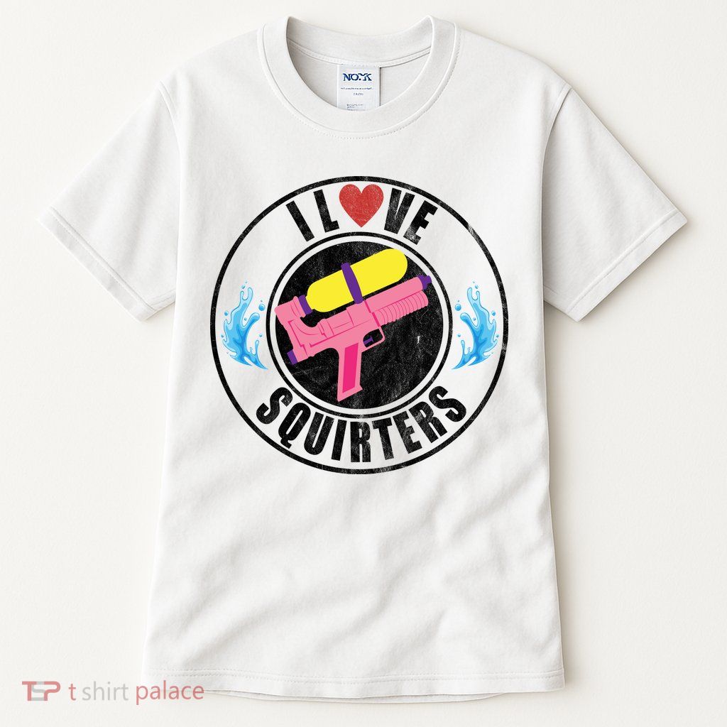 I Love Squirters Funny I Heart Squirters Tall T-Shirt