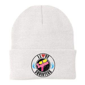 I Love Squirters Funny I Heart Squirters Knit Cap Winter Beanie