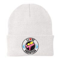 I Love Squirters Funny I Heart Squirters Knit Cap Winter Beanie