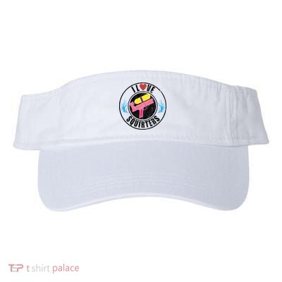 I Love Squirters Funny I Heart Squirters Visor