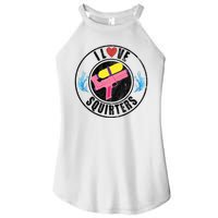 I Love Squirters Funny I Heart Squirters Women's Perfect Tri Rocker Tank