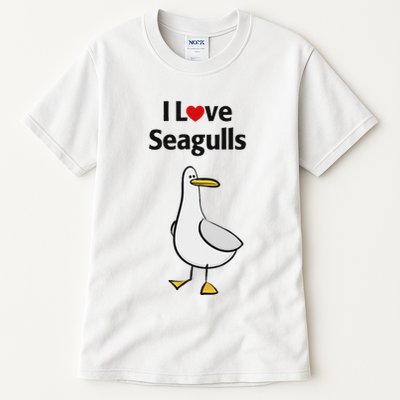 I Love Seagulls Tall T-Shirt