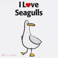 I Love Seagulls Tall T-Shirt