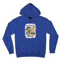 I Love Someone With Autism Moon And Back Support Autism Gift Hoodie