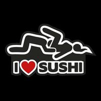 I Love Sushi Dirty Tall T-Shirt