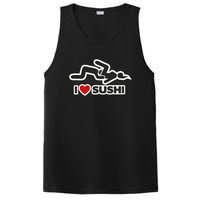 I Love Sushi Dirty PosiCharge Competitor Tank