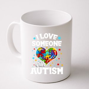 I Love Someone With Autism Gift Coffee Mug