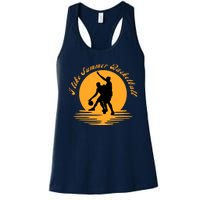 I like summer Basketball. for beach basketball pick up Women's Racerback Tank