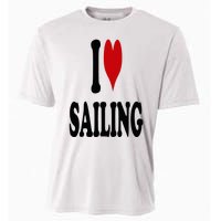 I Love Sailing Cooling Performance Crew T-Shirt