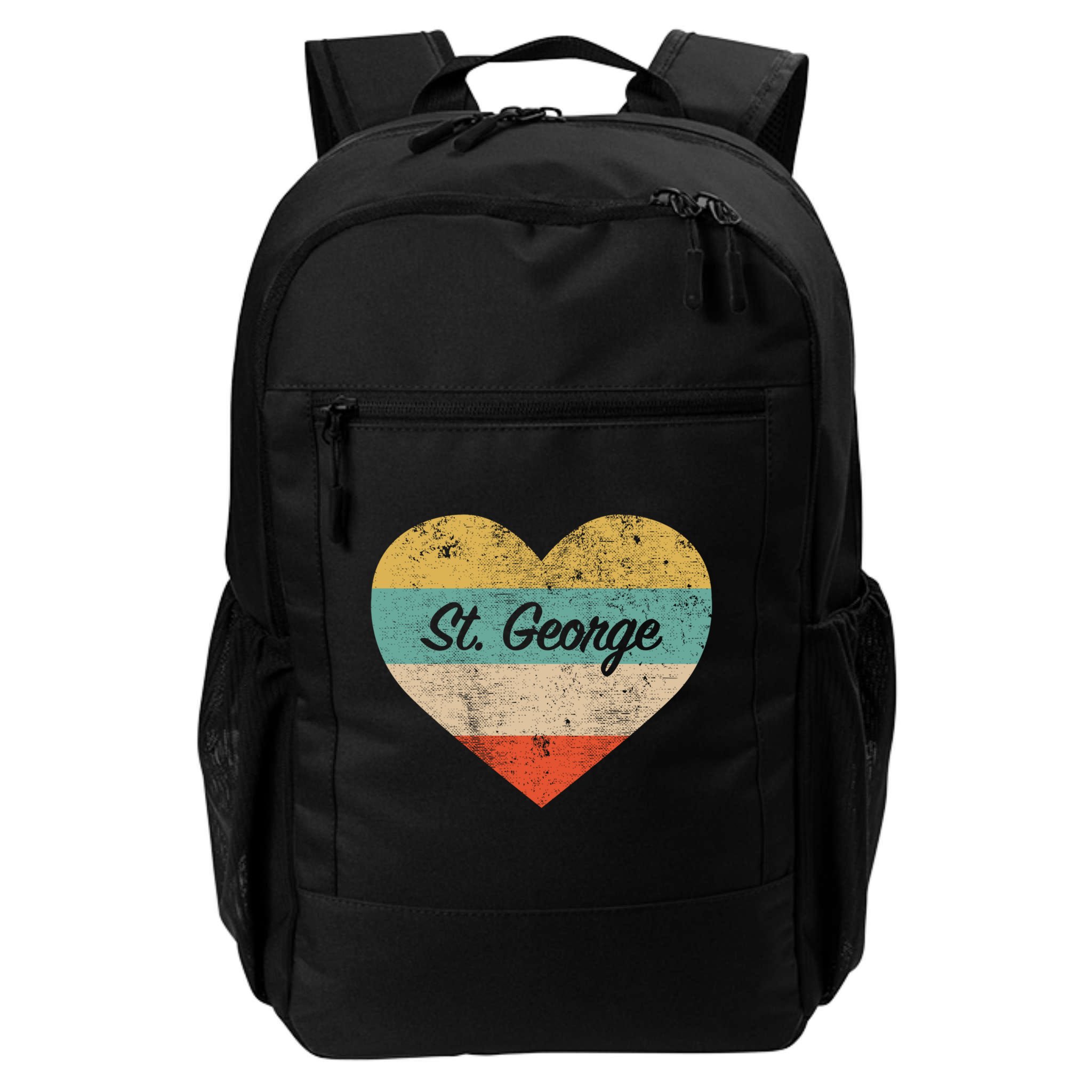 I Love St George Utah Vintage Distressed Retro Great Gift Backpack
