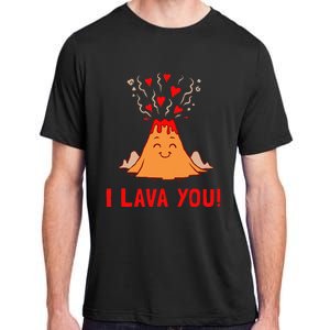 Ich Lava Sie Funny Volcano Valentines Liebe Adult ChromaSoft Performance T-Shirt