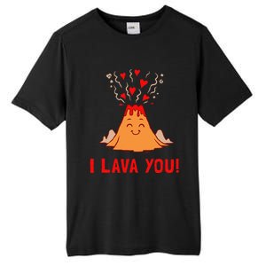 Ich Lava Sie Funny Volcano Valentines Liebe Tall Fusion ChromaSoft Performance T-Shirt