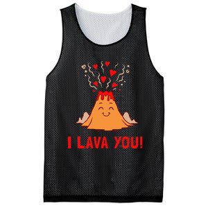 Ich Lava Sie Funny Volcano Valentines Liebe Mesh Reversible Basketball Jersey Tank