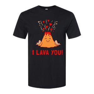 Ich Lava Sie Funny Volcano Valentines Liebe Softstyle CVC T-Shirt