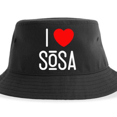 I Love Sosa Sustainable Bucket Hat