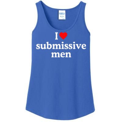 I Love Submissive I Heart Submissive Ladies Essential Tank