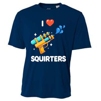 I Love Squirters Cooling Performance Crew T-Shirt