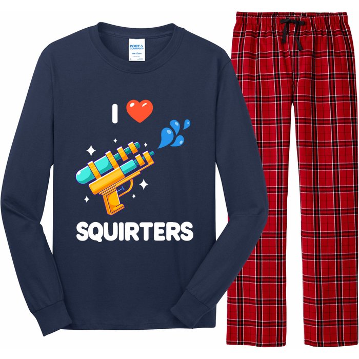 I Love Squirters Long Sleeve Pajama Set