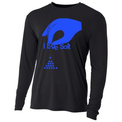 I Love Salt For Man Woman Cooling Performance Long Sleeve Crew