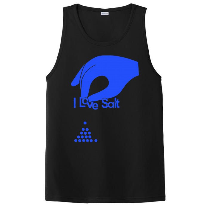 I Love Salt For Man Woman PosiCharge Competitor Tank