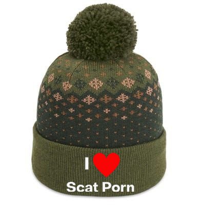 I Love Scat Porn The Baniff Cuffed Pom Beanie