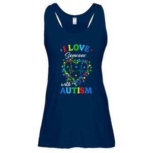 I Love Someone With Autism AwarenessI Love Someone With Autism Awareness Ladies Essential Flowy Tank