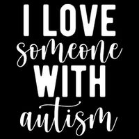 I Love Someone With Autism Cooling Performance Crew T-Shirt