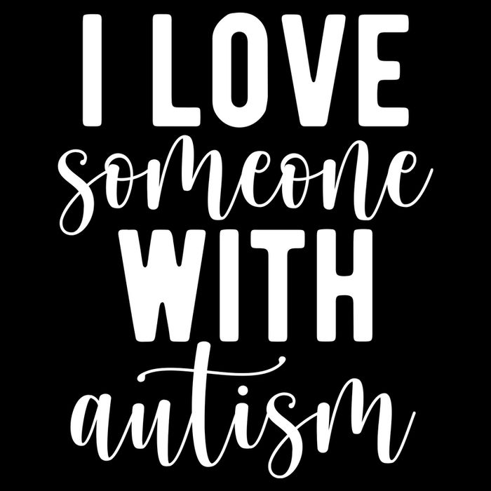I Love Someone With Autism Cooling Performance Crew T-Shirt
