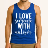 I Love Someone With Autism Tank Top