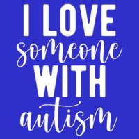 I Love Someone With Autism Tank Top