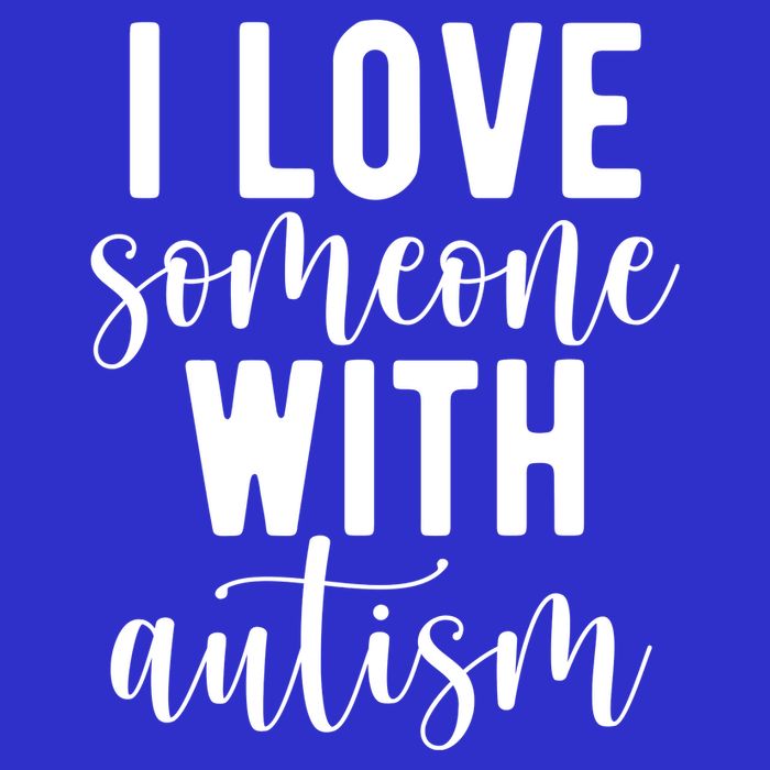 I Love Someone With Autism Tank Top