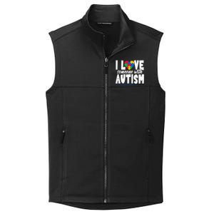 I Love Someone With Autism Awareness Month Collective Smooth Fleece Vest