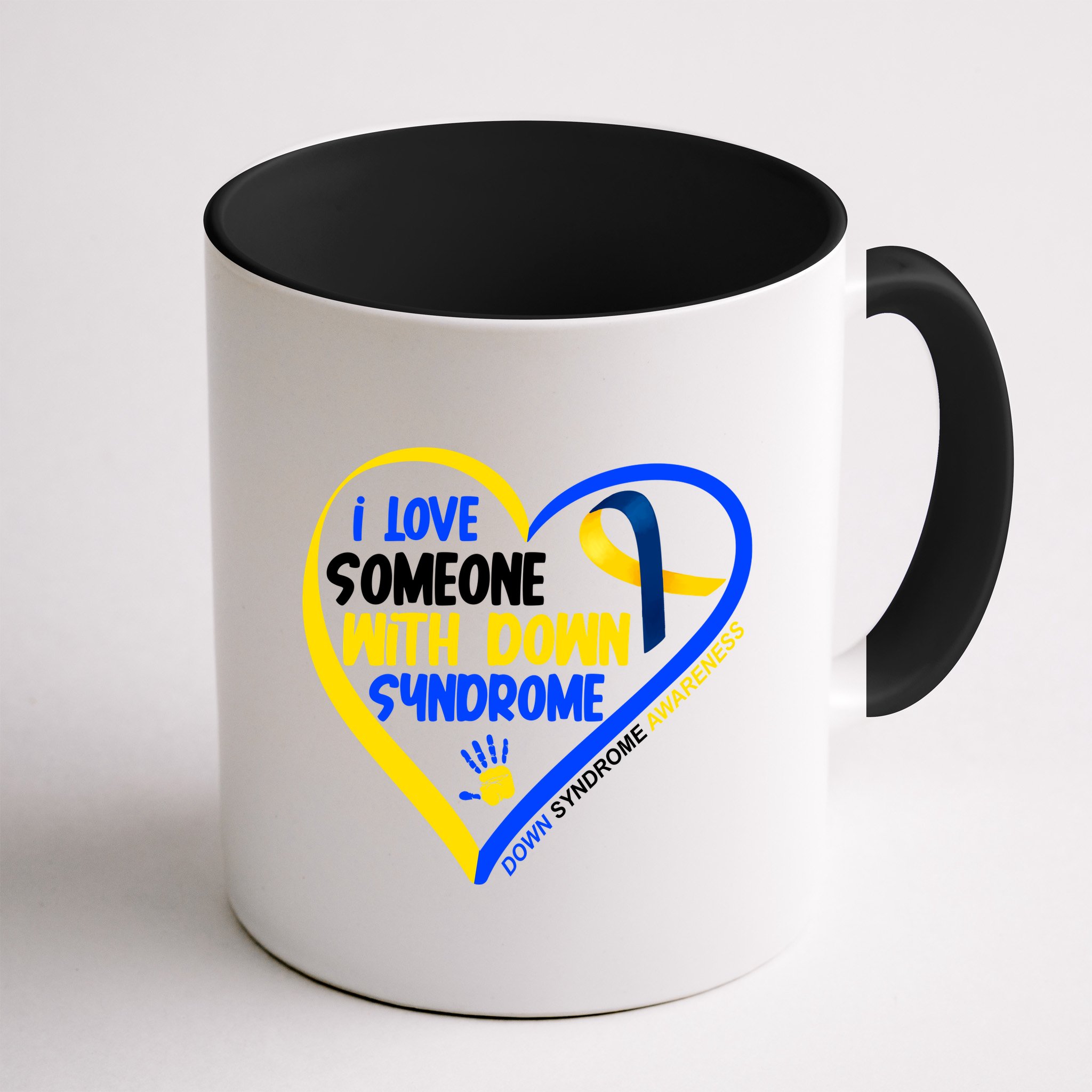 I Love Someone With Down Syndrome Awareness Mug