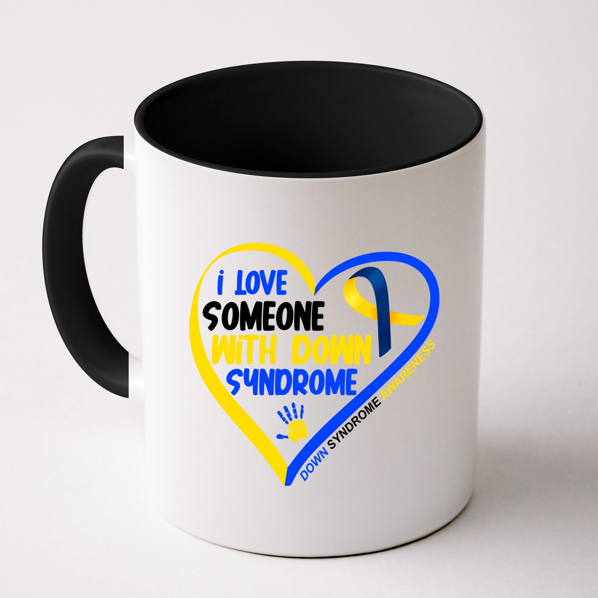 I Love Someone With Down Syndrome Awareness Mug