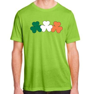 Irish Lucky Shamrock St Patrick Adult ChromaSoft Performance T-Shirt