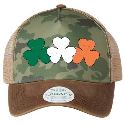 Irish Lucky Shamrock St Patrick Legacy Tie Dye Trucker Hat